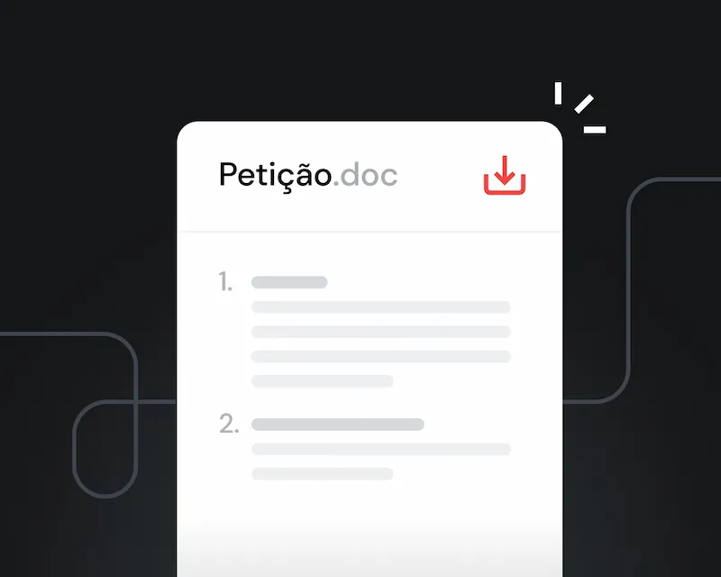 Você baixa o documento em .doc (Word®)